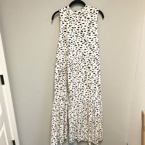 ASOS Tie Neck Maxi Dress. NWT,  SZ 12